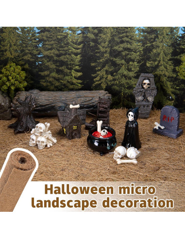 Accesorios para Village de Halloween EBaokuup 2 Pcs 110x40 cm