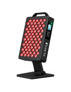 Panel de Terapia de Luz Roja Pedete M70, 70 LEDs, 4 Longitudes de Onda