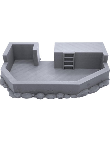 Escenografía de Terreno EnderToys Asedio La Costa 28mm