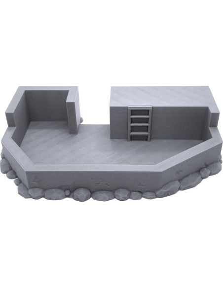 Escenografía de Terreno EnderToys Asedio La Costa 28mm