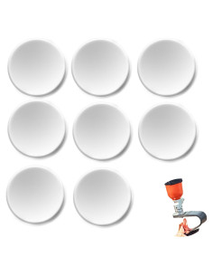 8 Parches de Forro Prostético BOXOB 6.6cm Reutilizables Gel