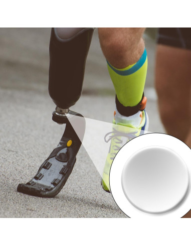 8 Parches de Forro Prostético BOXOB 6.6cm Reutilizables Gel