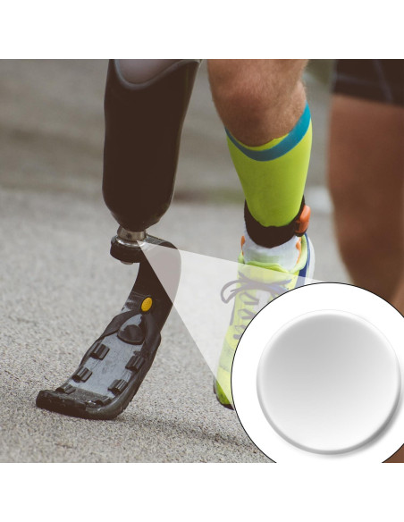 8 Parches de Forro Prostético BOXOB 6.6cm Reutilizables Gel