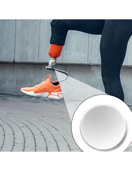 8 Parches de Forro Prostético BOXOB 6.6cm Reutilizables Gel