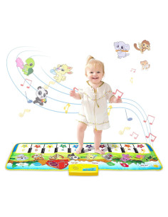 Alfombra Musical Sanmersen Verde 101.6 x 35.6 cm 8 Sonidos