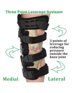 Férula Descompresora de Rodilla Orthomen Izquierda para Osteoartritis 2
