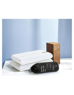 Almohada de Espuma de Memoria SyMax 2 Paquete con Funda Enfriadora