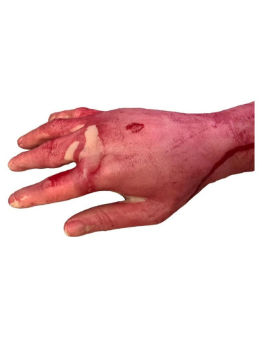 Mano Falsa de Halloween MAGICLULU 2 Piezas 30x12 cm Goma