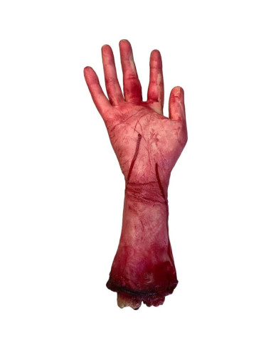 Mano Falsa de Halloween MAGICLULU 2 Piezas 30x12 cm Goma