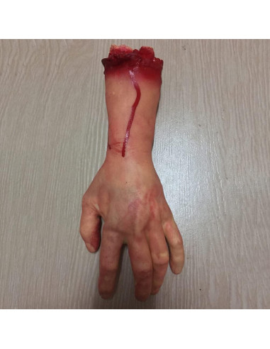 Mano Falsa de Halloween MAGICLULU 2 Piezas 30x12 cm Goma