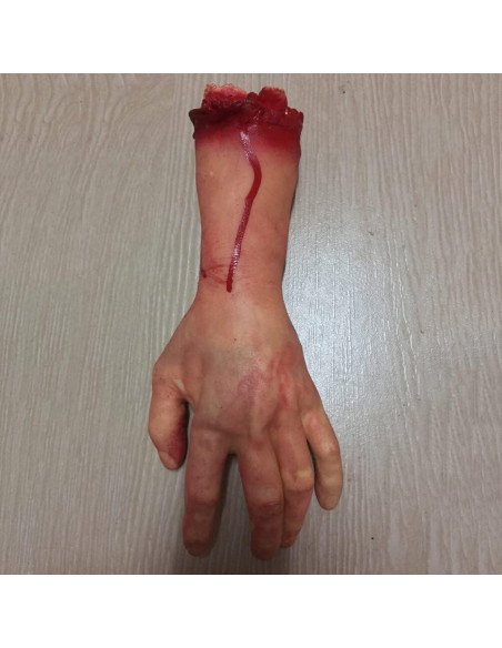 Mano Falsa de Halloween MAGICLULU 2 Piezas 30x12 cm Goma