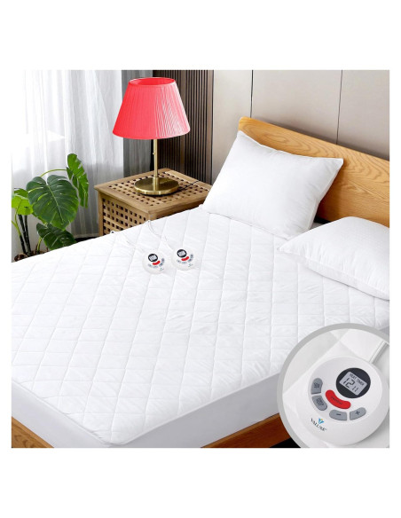 Almohadilla Térmica Doble VALUXE 137x191 cm 10 Niveles Calor