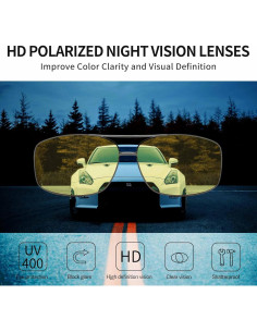 Gafas de sol polarizadas SUNGAIT con lentes amarillas UV400 2