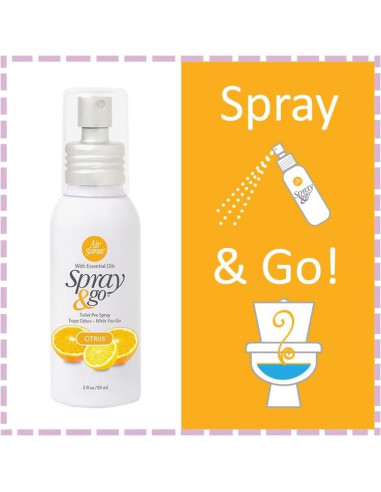 Aerosol de Baño Spray & Go Air Scense Cítrico 59ml