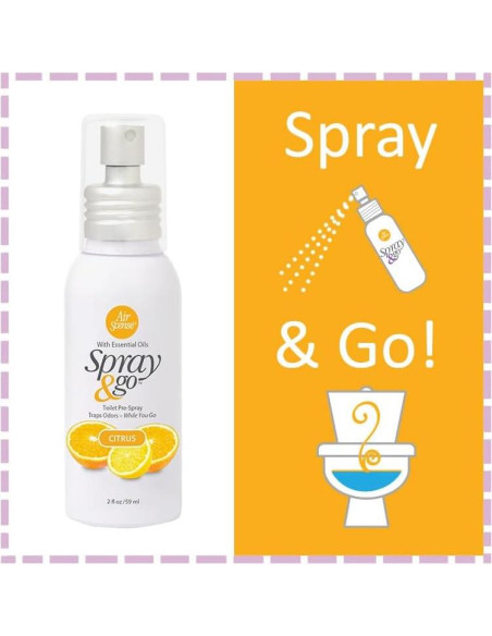 Aerosol de Baño Spray & Go Air Scense Cítrico 59ml