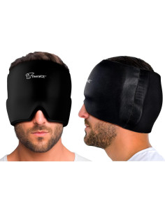 Capucha de Alivio de Migraña TheraICE - Terapia Fría y Caliente 2