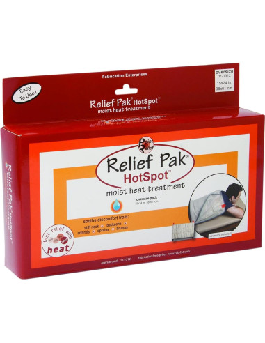 Pack de Calor Húmedo Relief Pak 38x61 cm Alivio Terapéutico