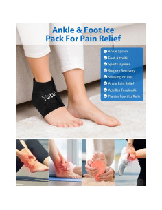 Funda de Hielo para Tobillo Yetulike - Alivio Dolor Esguince 2