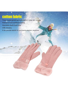 Guantes Calentados Focket para Mujeres - Recargables USB, Térmicos 2