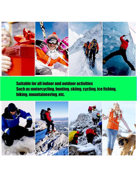 Guantes Calentados Focket para Mujeres - Recargables USB, Térmicos