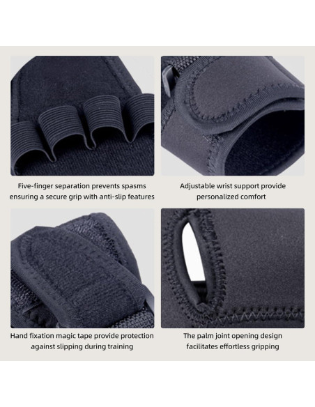 Férula para Muñeca y Dedos CRAZY ROSA Pequeño Rehabilitación