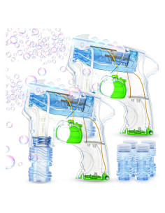 Set de 2 Pistolas de Burbujas Kid Odyssey con 4 Recargas