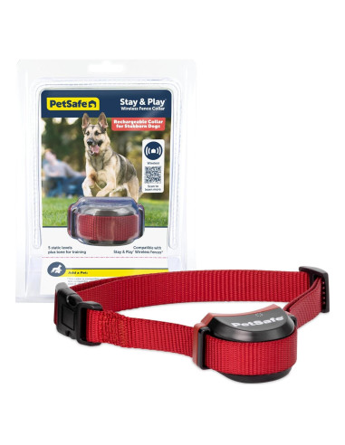 Collar Inalámbrico PetSafe para Perros Obstinados, Recargable y Resistente al Agua