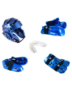 Conjunto de Sparring Deluxe ProForce 8 Piezas Extra Grande Negro