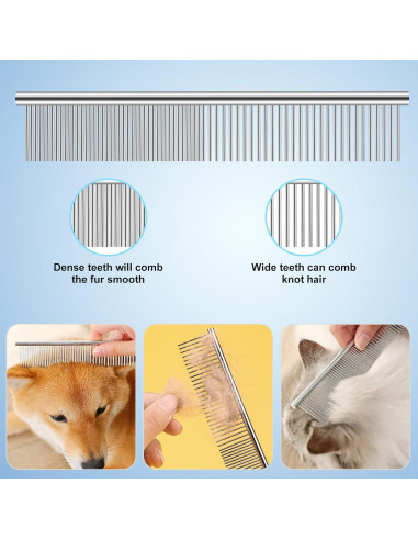 Juego de Tijeras de Aseo para Perros Odoland - Kit Completo