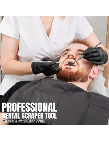 Escalador Dental Profesional Boujee Trends Doble Cara Acero Inoxidable