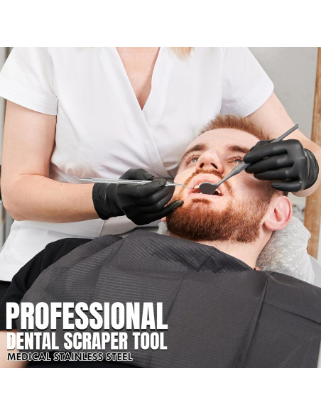 Escalador Dental Profesional Boujee Trends Doble Cara Acero Inoxidable