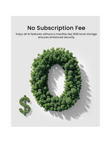 Cámara de Seguridad Inalámbrica Youkey S320 2.5K QHD con WiFi