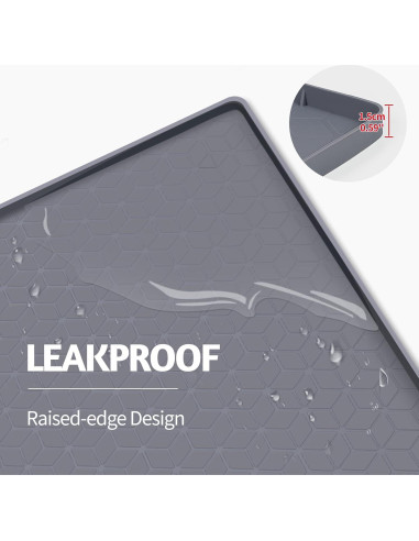 Alfombrilla de Silicona para Comida de Gato Bartuke 86x56cm