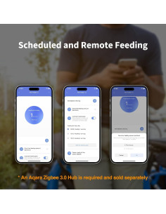 Comedero Inteligente Aqara C1 Plus para Mascotas Automático 2