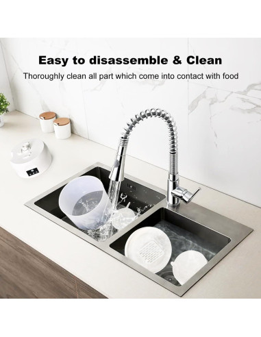 Dispensador Automático de Comida para Gatos Relihom 2.5L Recargable