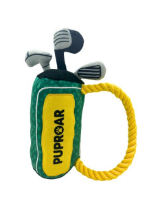 Juguete de Perro de Golf PUPROAR - Peluche Squeaky con Cuerda