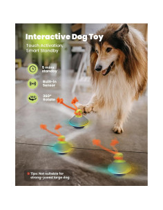 Bola Interactiva para Perros Xeuch XEUCH-BALL Azul 6.6cm 2