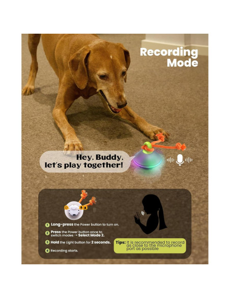 Bola Interactiva para Perros Xeuch XEUCH-BALL Azul 6.6cm