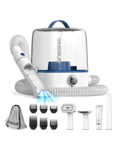 Aspiradora Inalámbrica para Acicalamiento de Perros oneisall 4 en 1