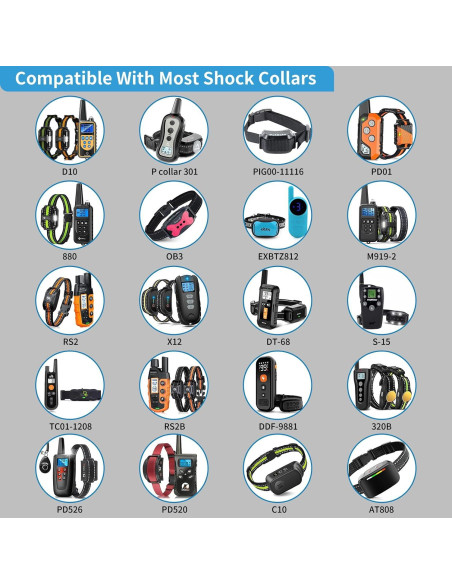 Correa de Reemplazo PaiPaitek para Collares de Entrenamiento - Reflectante y Duradera, 2 Paquetes