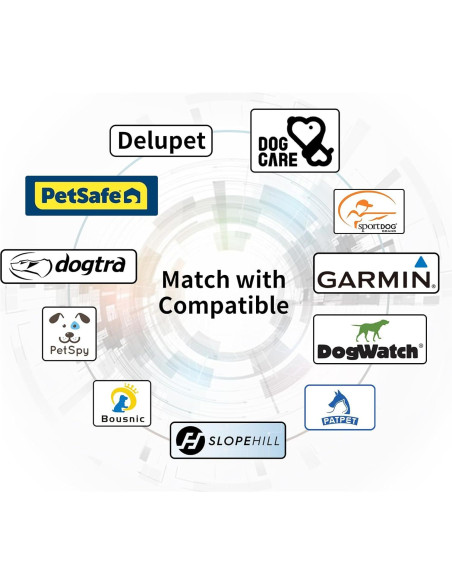 Correa de Reemplazo PaiPaitek para Collares de Entrenamiento - Reflectante y Duradera, 2 Paquetes