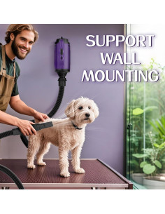 Secador de Perros Shernbao SMD-06P Profesional 5000FPM-220.3m/min 2