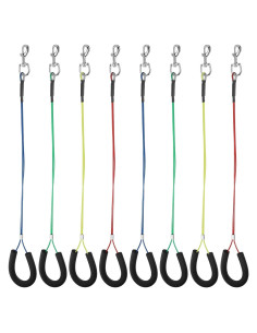 Lazos de Aseo para Perros Chunful - 8 Piezas Ajustables 62 cm