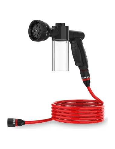 Manguera de Jardín 3.5m con Dispensador de Jabón Camplux