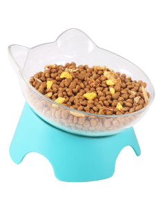 Cuenco Elevado Inclinado para Gatos y Perros MILIFUN 12.7cm