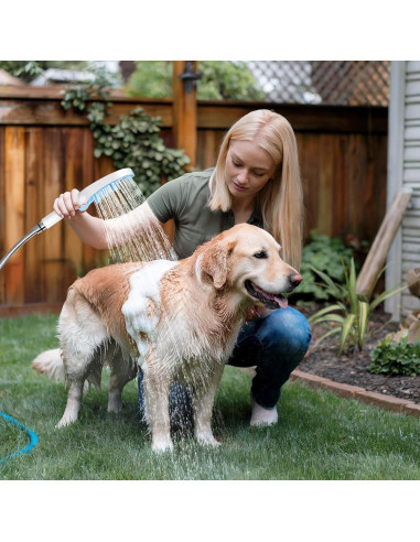 Accesorio de Ducha para Perros SR SUN RISE 2m 4 Modos Ajustables