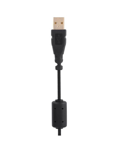 Cable Universal para Ratón Yosoo Trenzado USB 5 Pines Negro