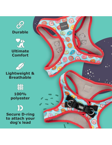 Arnés para Perros FuzzYard Me Vuelves Loco XXS Ajuste Cómodo