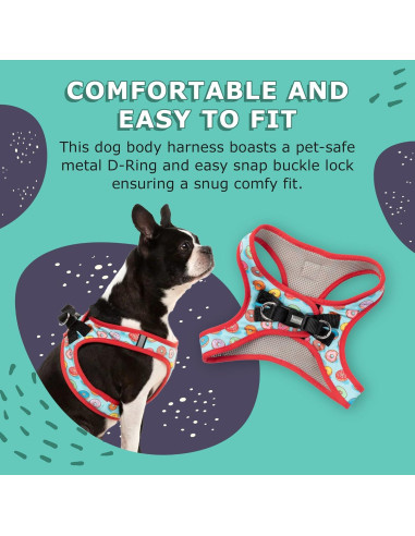 Arnés para Perros FuzzYard Me Vuelves Loco XXS Ajuste Cómodo