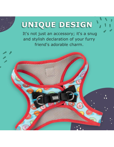 Arnés para Perros FuzzYard Me Vuelves Loco XXS Ajuste Cómodo